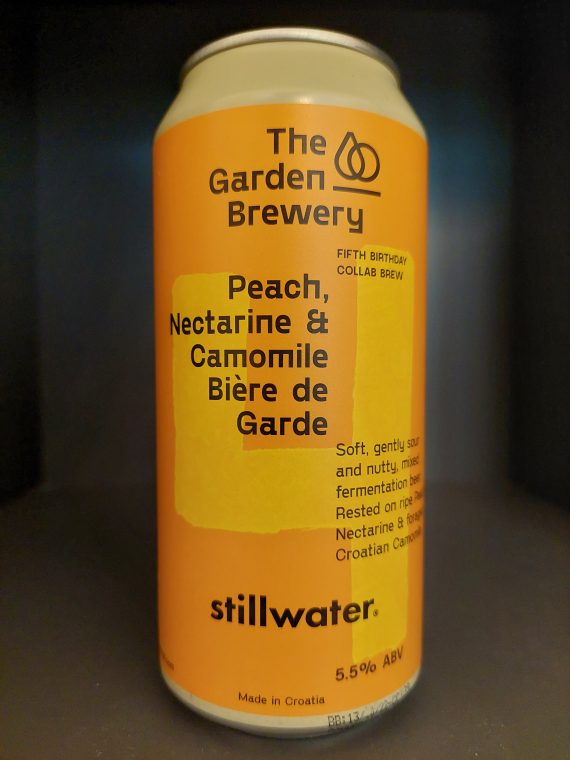 Garden - Peach Nectarine and Camomille Bière de Garde