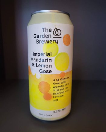 Garden - Imperial mandarin and Lemon Gose